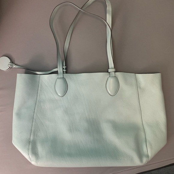 Robins Egg Blue REVERSIBLE Michael Kors Purse - Picture 2 of 8